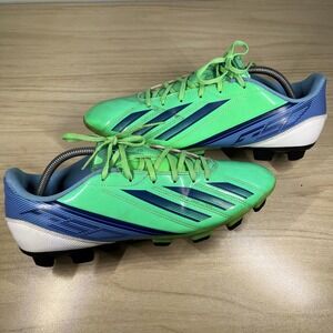 Adidas F50 TRX FG Soccer‎ Cleats Men's 11 F5 G65426 Rare 2013 Green Zest Blue